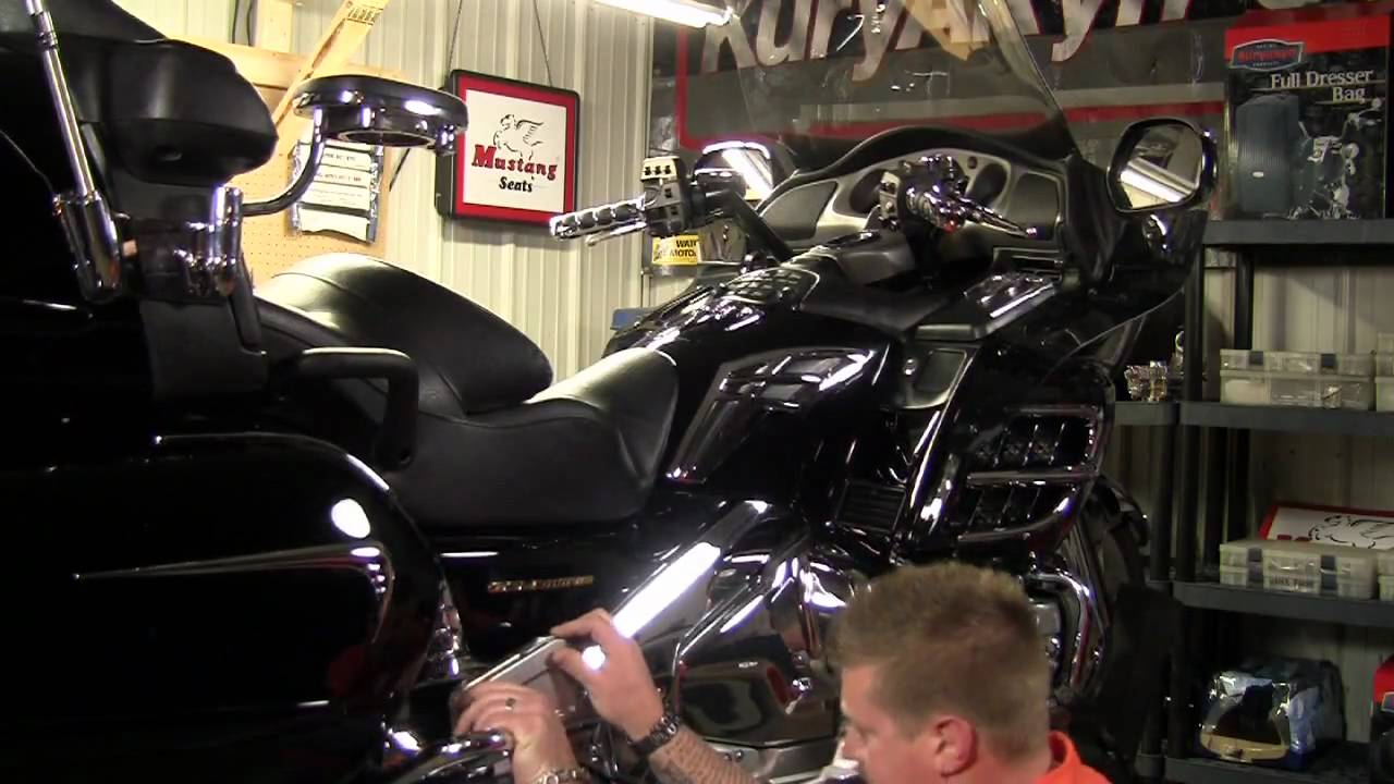 Kuryakyn Garage: Honda Goldwing Passenger Armrest Install