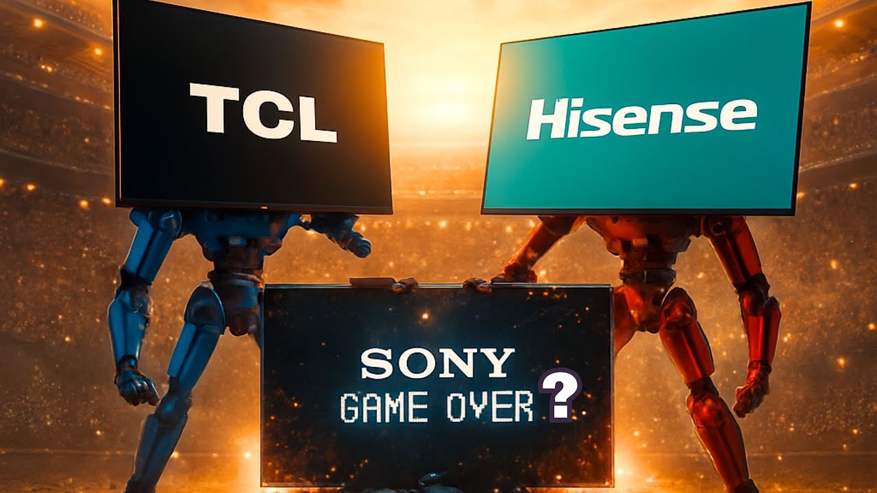 SONY vs TCL y HISENSE / TELEVISORES COSTOSOS vs BARATOS / JAPÓN vs CHINA EN SMART TVs