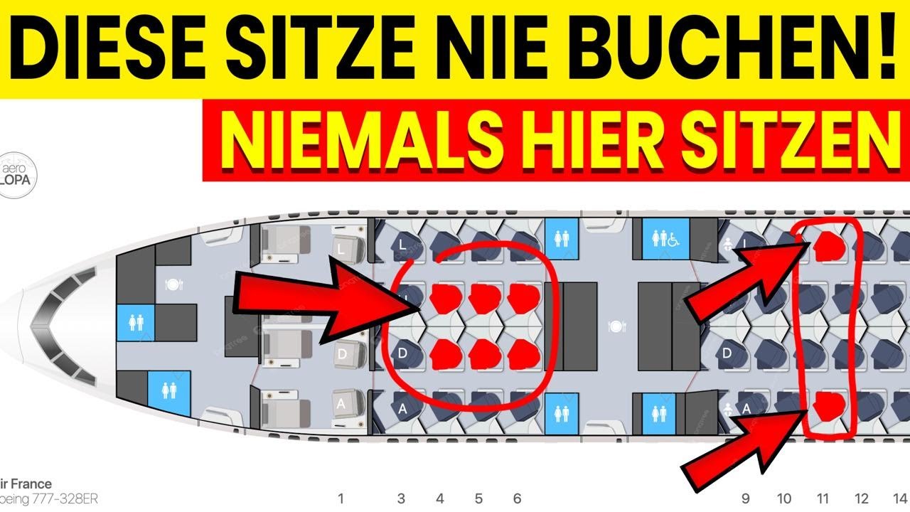 Nie wieder schlecht sitzen: Die besten Plätze im Flugzeug