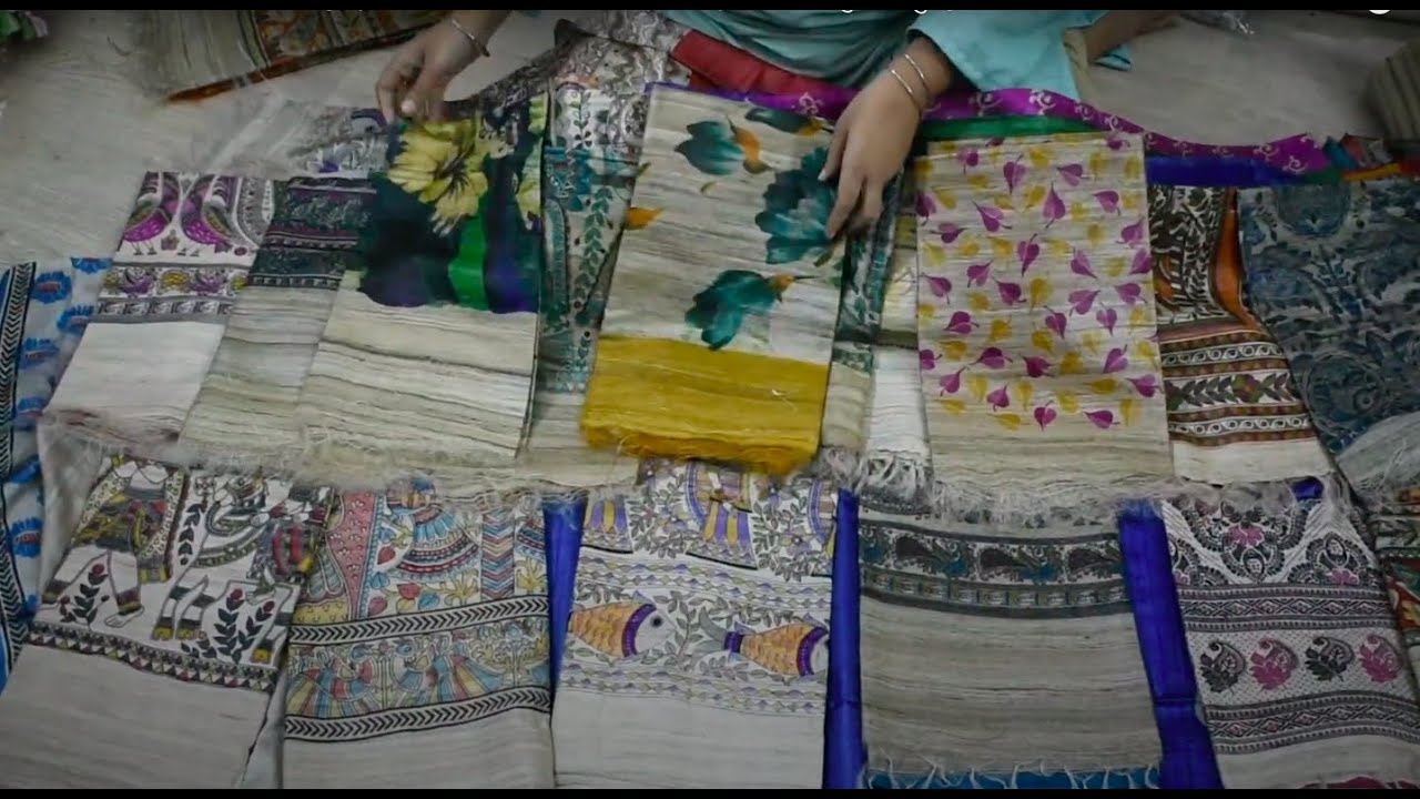 इससेसस्ता कही नही मिलेगाBhagalpuri Tussar Silk Madhubani DupattaHaulशुरु करे दुपट्टेकाबिजनेसhandloom