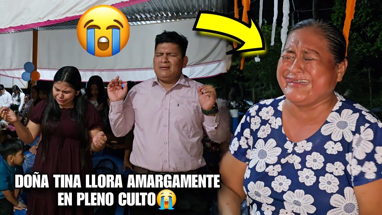 DOÑA CRISTINA Empezo A Llorar Ante La Presencia De Dios😭Ella Llora Amargamente😢Tienes Que Verlo