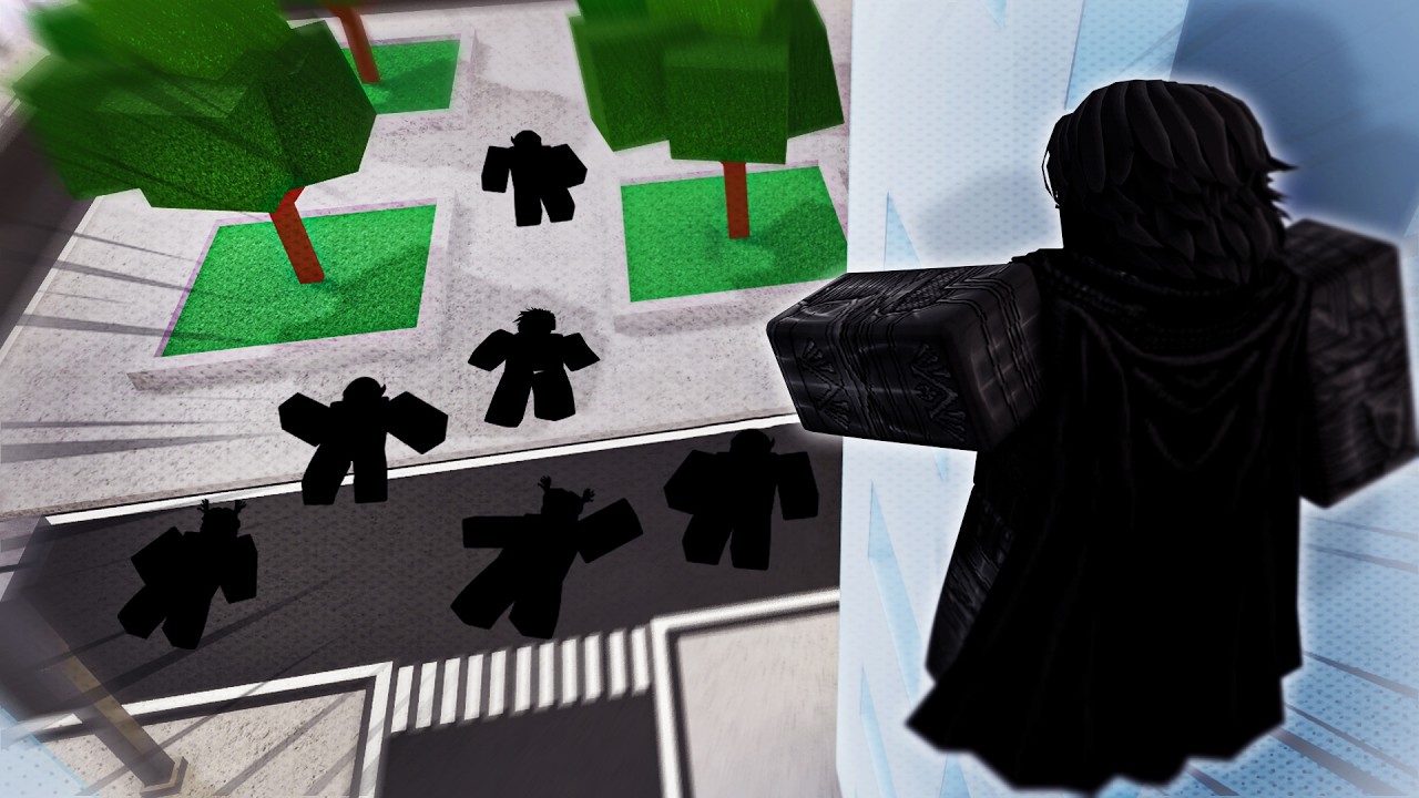 ТРОЛЛИНГ с использованием приёмов Пустоты в игре Jujutsu Shenanigans Roblox.