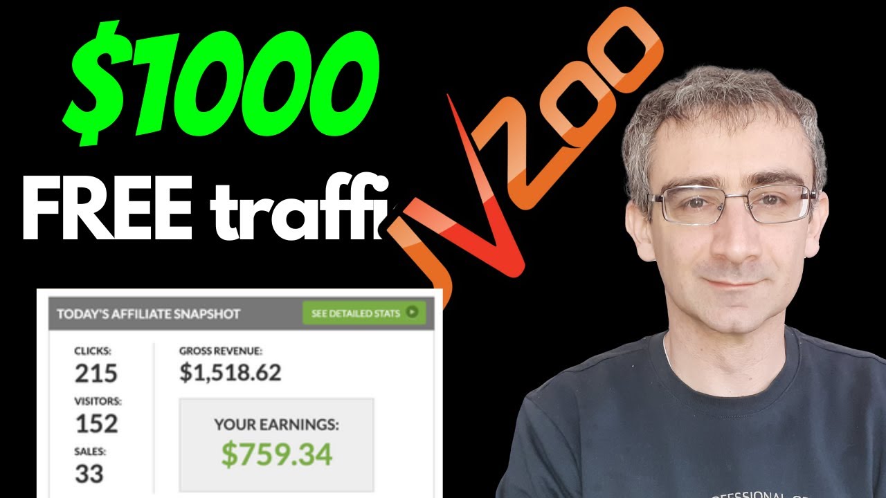 Заработайте 1000 долларов с помощью бесплатного трафика | Как продвигать продукты JVZoo без веб-с...