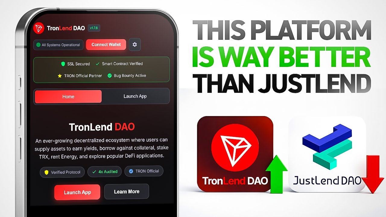 Lend & Borrow Crypto on TRON (Better Than JustLend?)