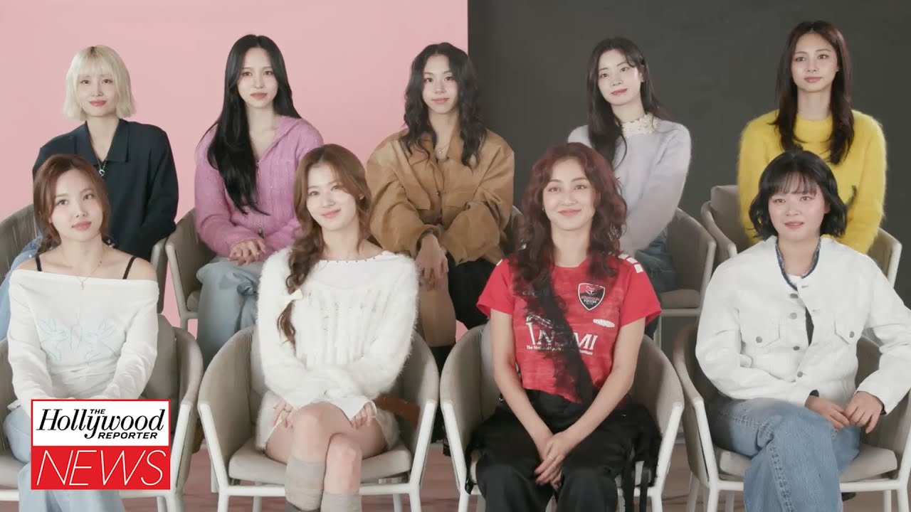 K-Pop Stars Twice Dish on New Album ‘Strategy’ & Working With Megan Thee Stallion | THR News