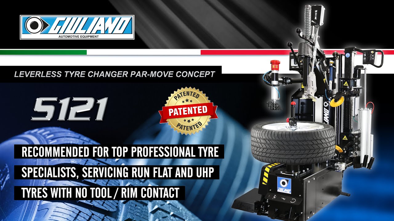 S121 Tire Changer vs. Low Profile Tires | Giuliano Automotive