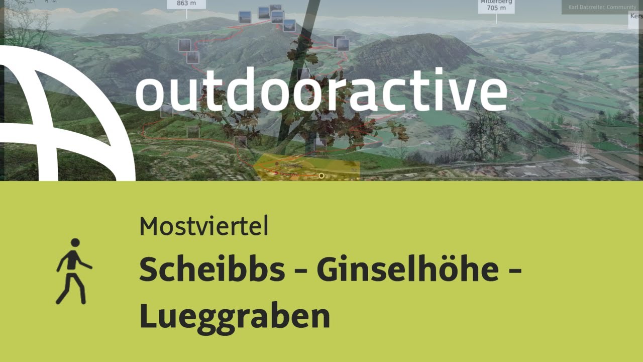 Wanderung im Mostviertel: Scheibbs - Ginselh&ouml;he - Lueggraben