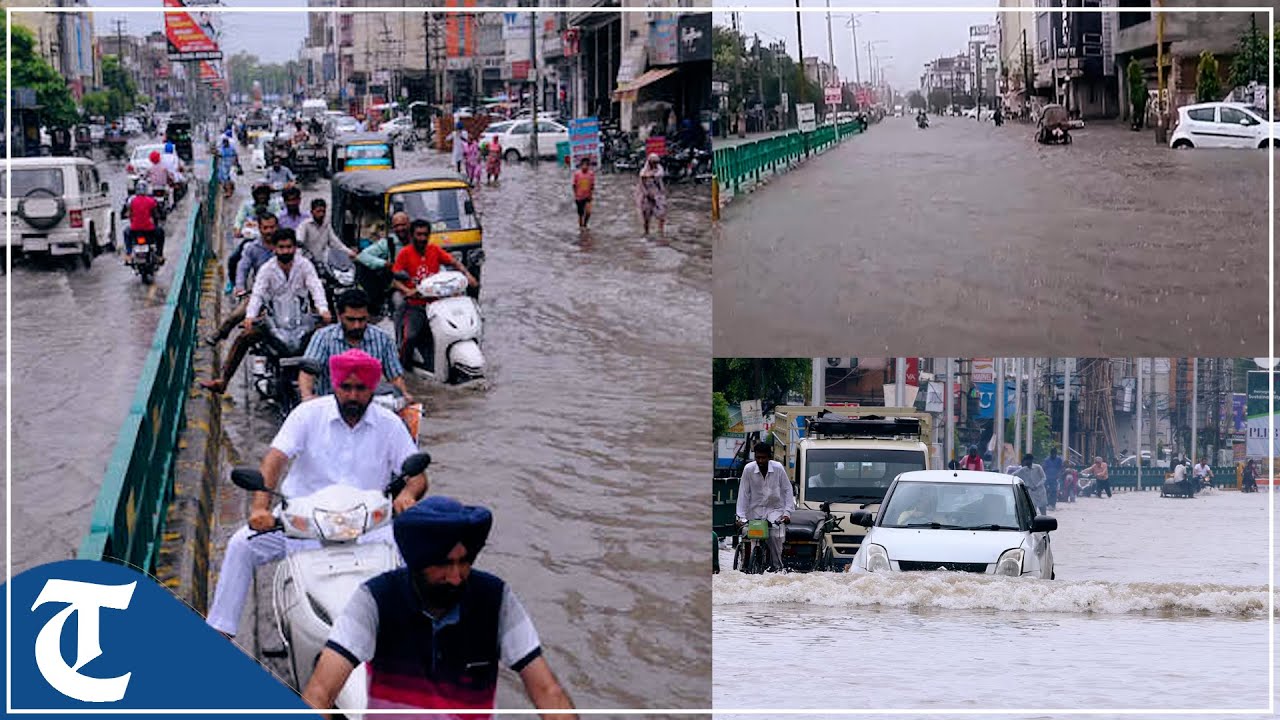 Heavy rainfall in Bathinda floods city roads