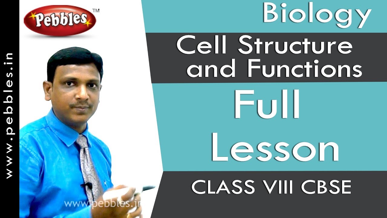 Full Lesson : Cell Structure and Functions | Biology | Class 8 | CBSE Syllabus