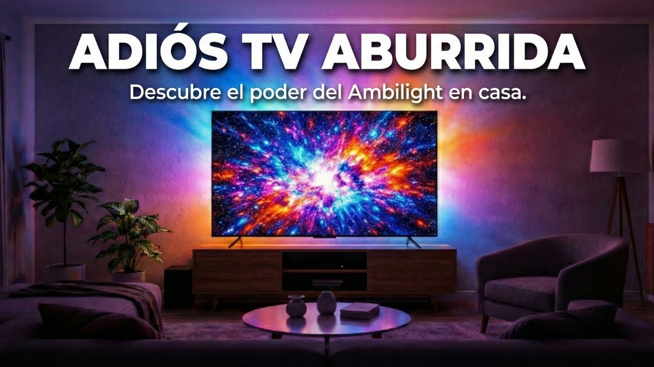NO COMPRES Philips Ambilight sin ver esto (Alternativas Baratas)