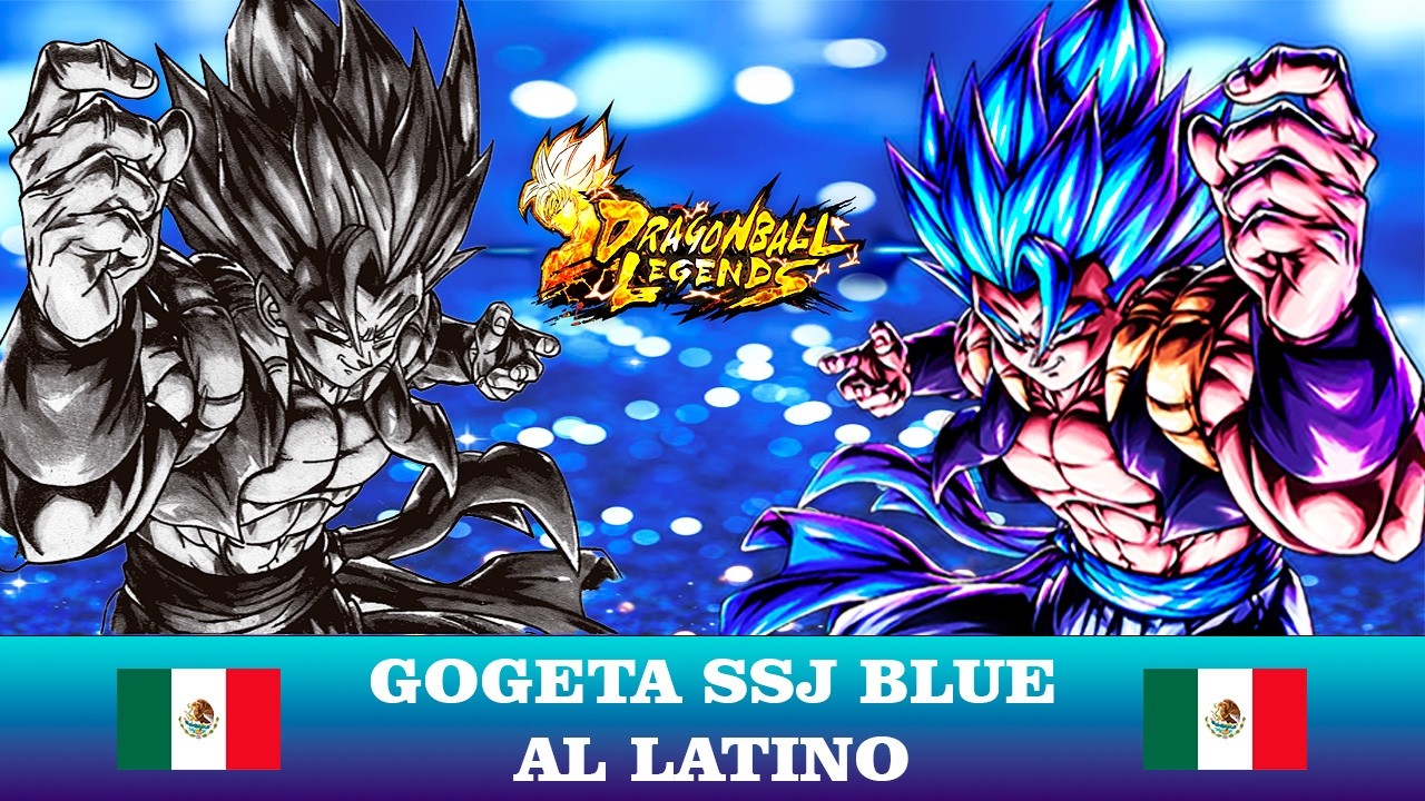 Gogeta Super Saiyajin Blue en Latino 🔥 | Montaje Épico Dragon Ball Legends