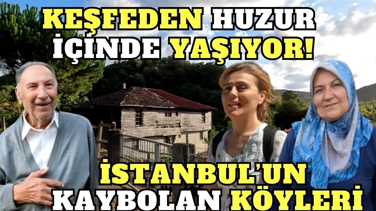 İSTANBUL'DA BÖYLE BİR YER Mİ VAR? SESSİZ, SAKİN VE YEMYEŞİL / ŞİLE - BOZGOCA