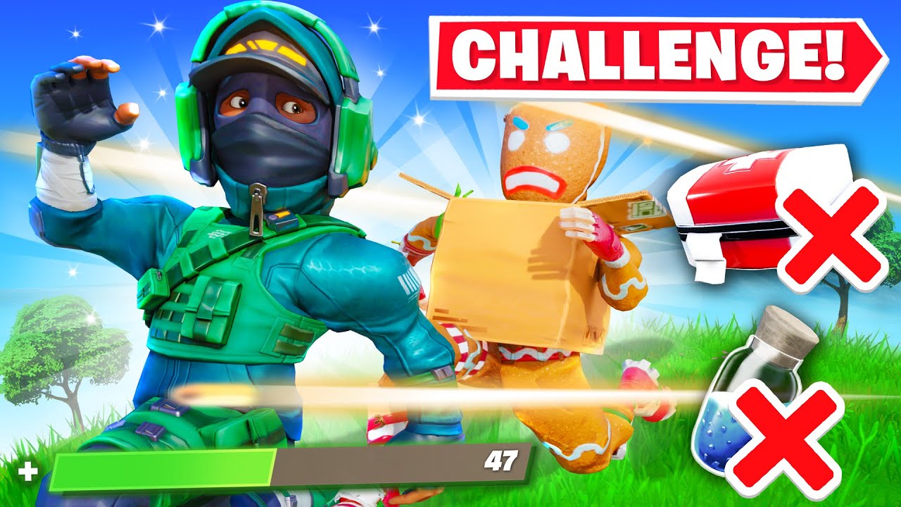 so we played Fortnite with NO MEDS...
