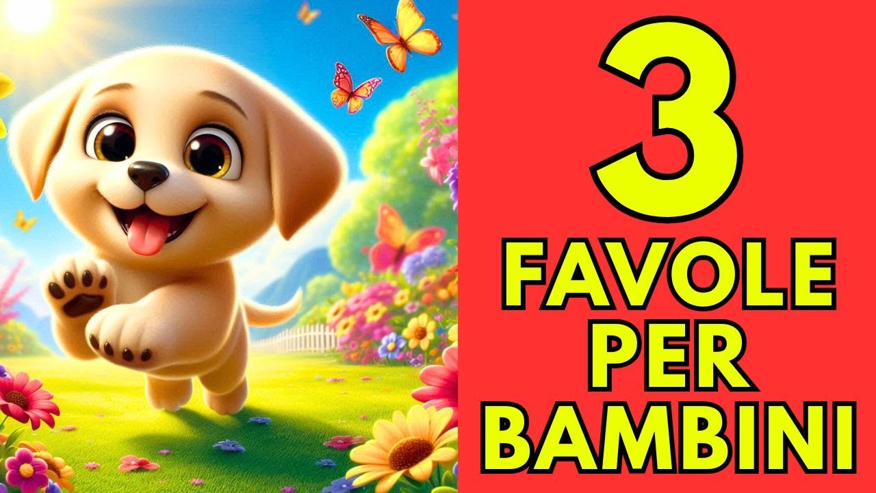 3 FAVOLE PER BAMBINI