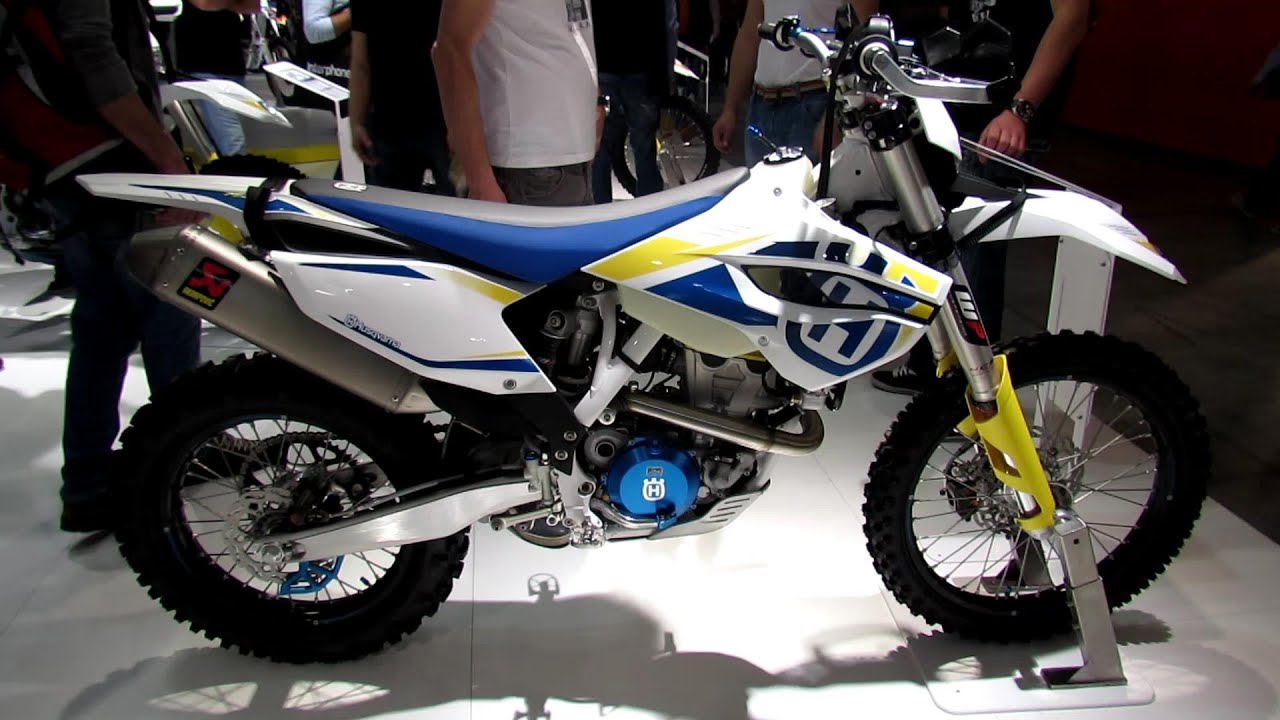 2014 Husqvarna FE 350 Walkaround - 2013 EICMA Milan Motorcycle Exhibition