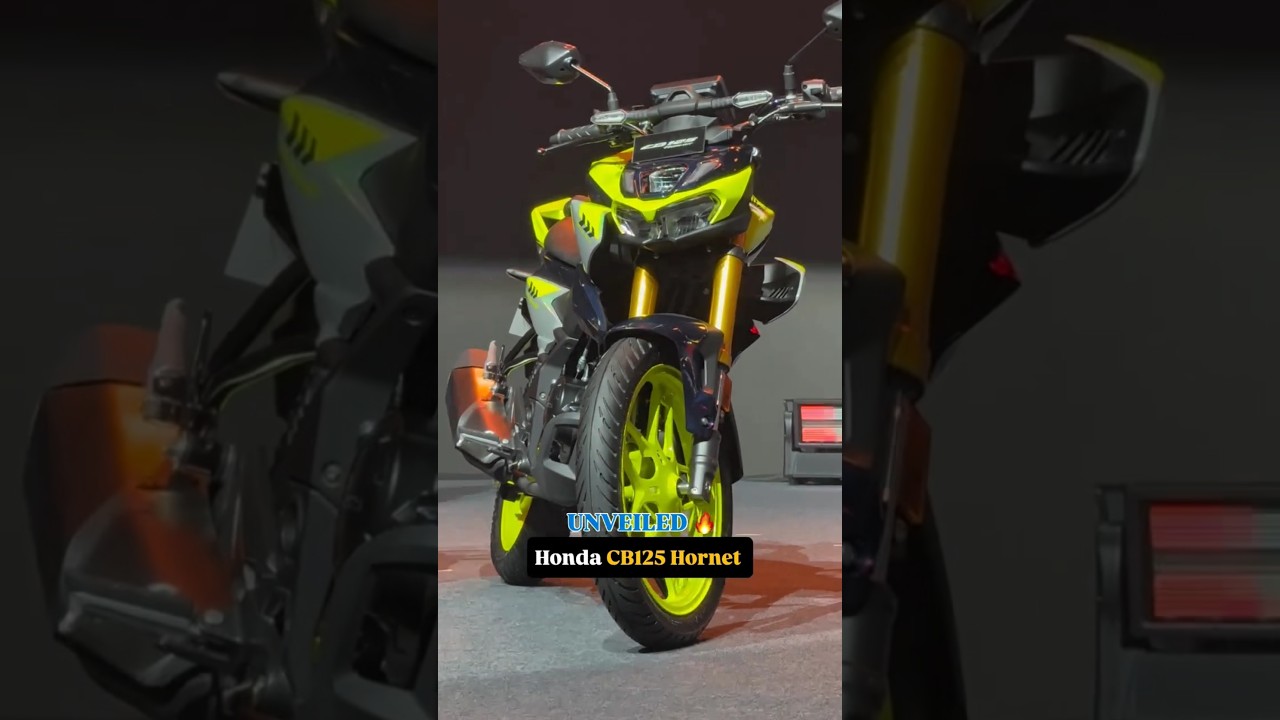 2025 New Honda CB 125 Hornet🔥🇮🇳#shorts🤯#HondaCB125Hornet #Newlaunch