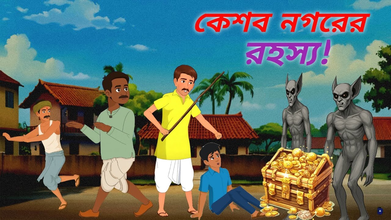 কেশব নগরের রহস্য 👻👻💀বাংলা কার্টুন ভিডিও keshob Nogorer Rohosho👻👻 Bengali cartoon 