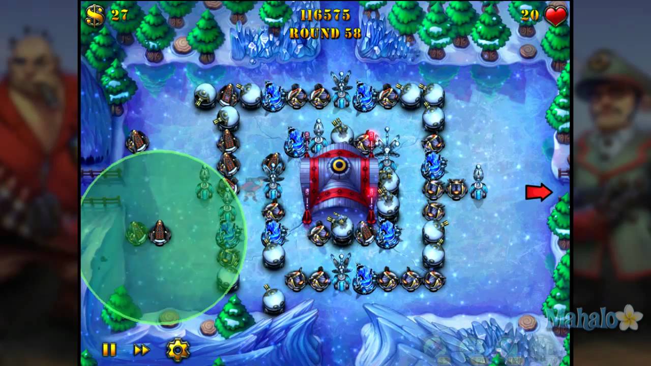 Fieldrunners: Frostbite Walkthrough pt 3