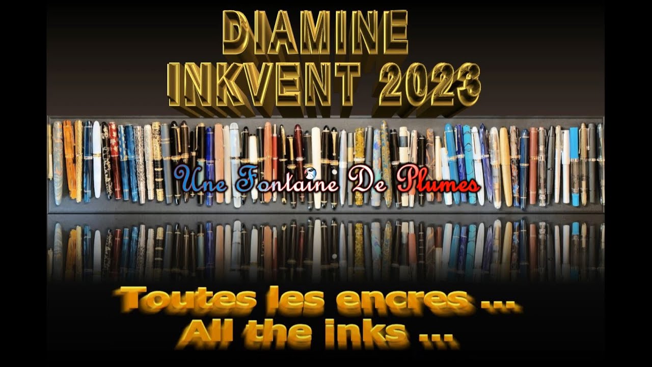 Diamine InkVent 2023: toutes les encres