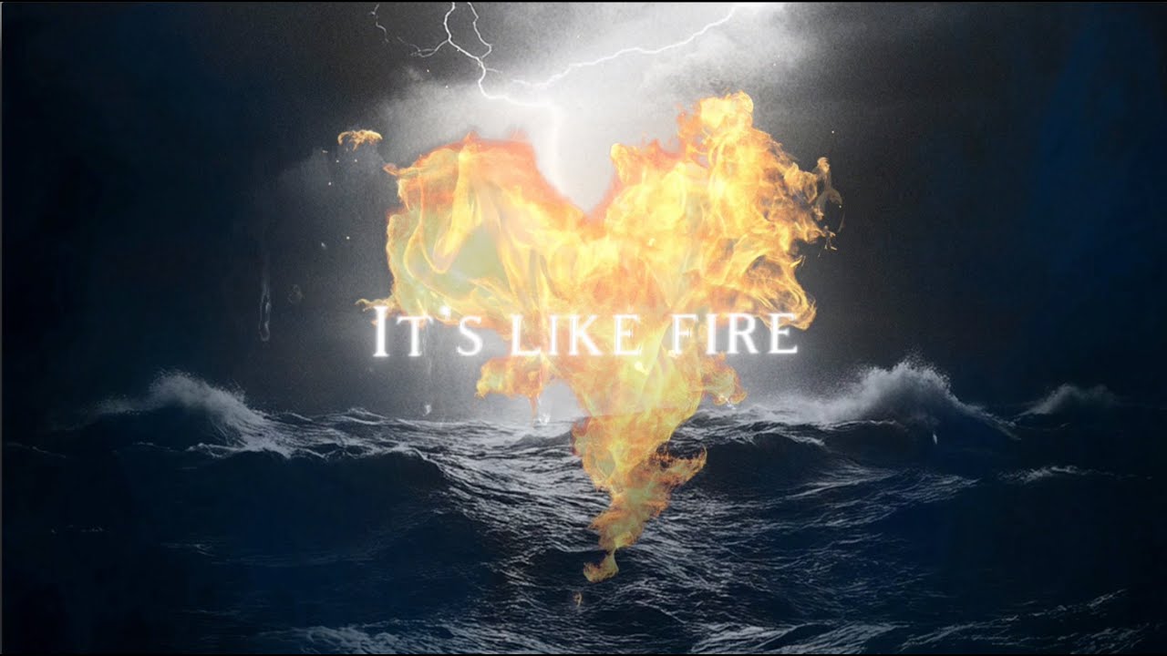 Biometrix x Immy Odon x Apollo On The Run - Like Fire (Lyric Visualiser)