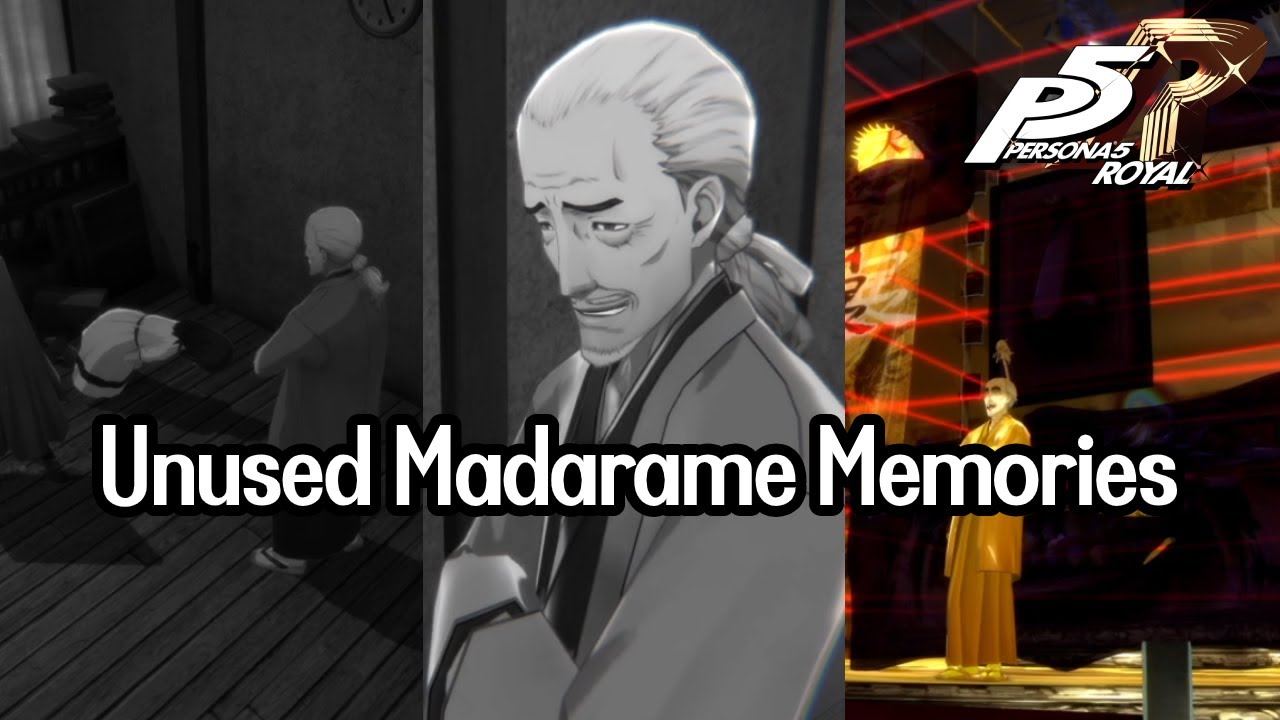 Unused Madarame Memories - Persona 5 Royal
