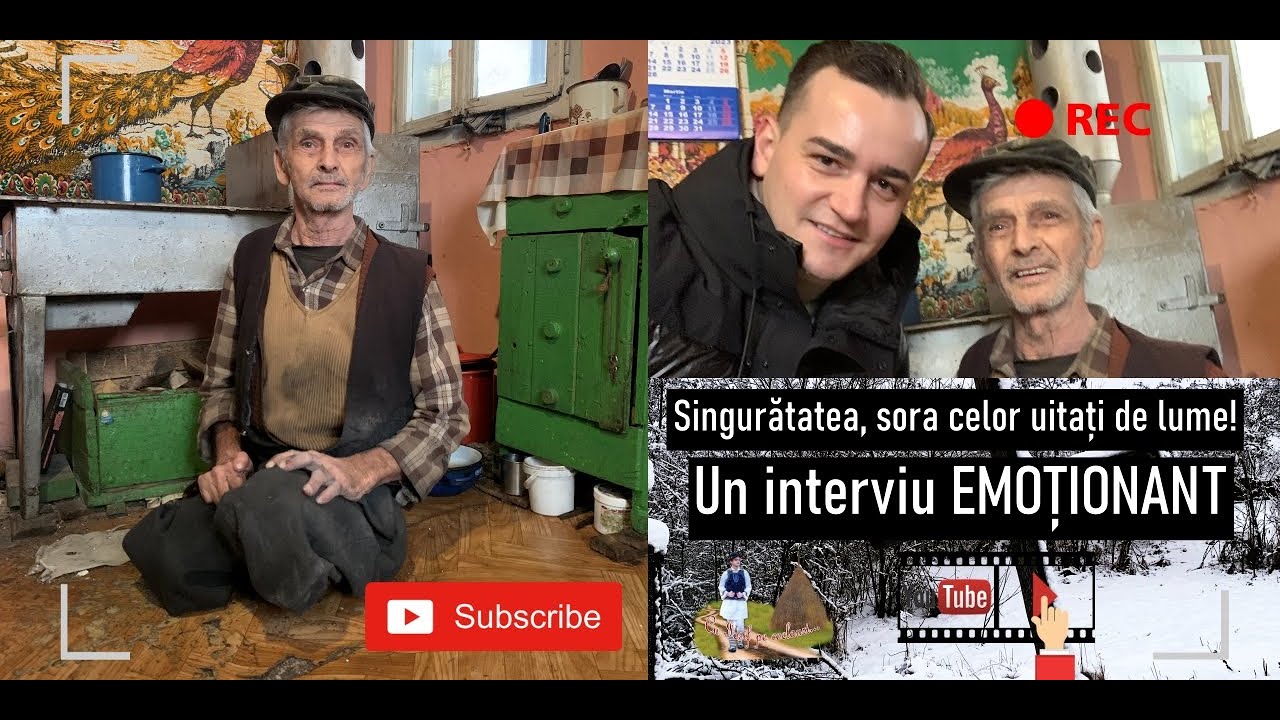 Singurătatea, sora celor uitați de lume: un interviu EMOȚIONANT cu ”tetea IOSUP” LEPADAT din VISUIA🆕