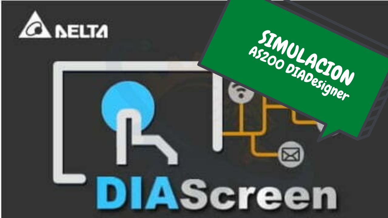 DIAScreen DOP100 DIADesigner simulacion DOP-100 y AS200