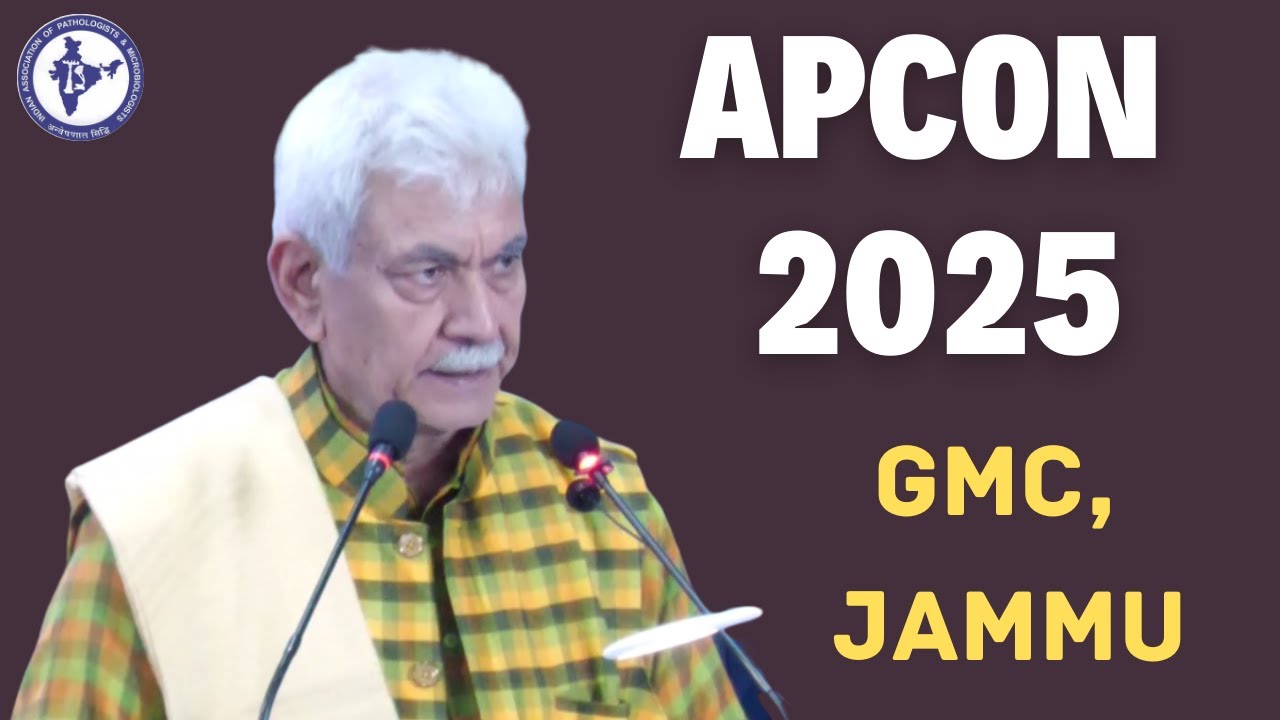 APCON 2025 Inaugural Address | Manoj Sinha | Lieutenant Governor, J&K