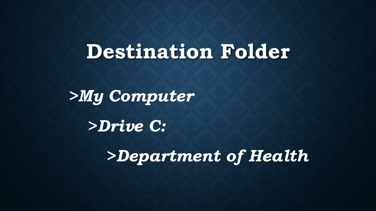 How to install EDPMS offline and upload your configuration file.