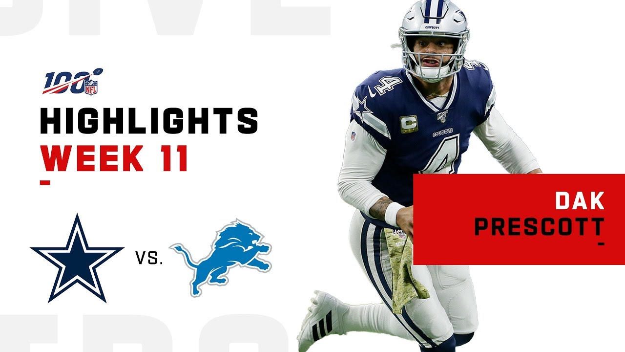 Dak Prescott's MONSTER Day w/ 444 Yds & 3 TDs | NFL 2019 Highlights