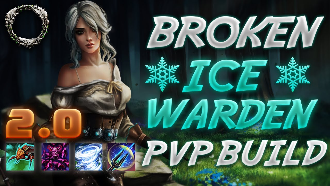 MOST BROKEN Ice Warden PvP Build 2.0 ❄ HIGH DAMAGE SOLO & GROUP BUILD ❄ | ESO Firesong