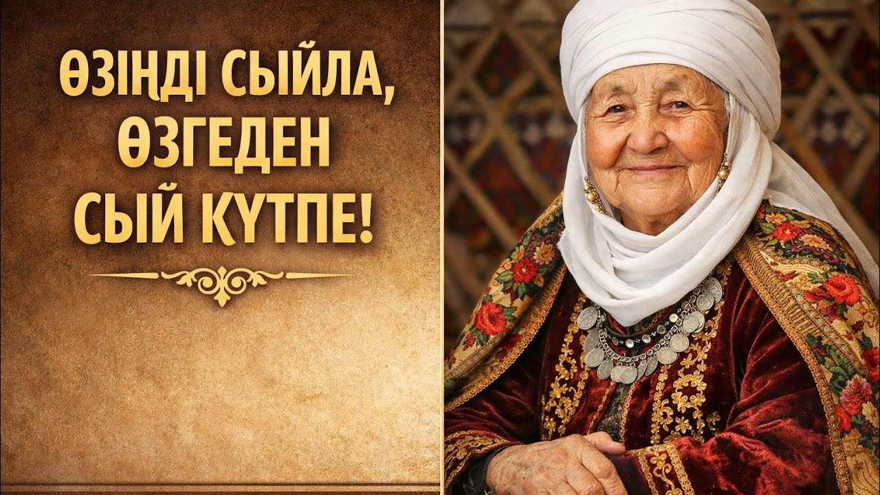 ӨЗІҢДІ СЫЙЛА, ӨЗГЕДЕН СЫЙ КҮТПЕ! | Көкжиегіңді кеңейтіп, терең ой салар өнегелі сөздер! | 