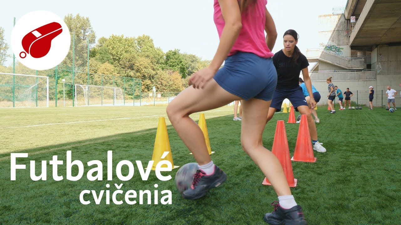 Futbalové cvičenia zamerané na prihrávanie a preberanie lopty