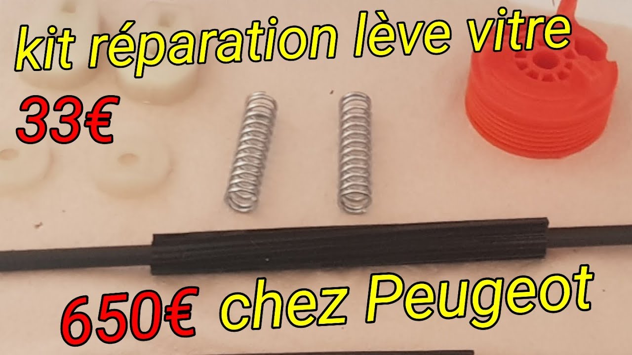 307cc  kit réparation lève vitre arrière            part : 1    démontage