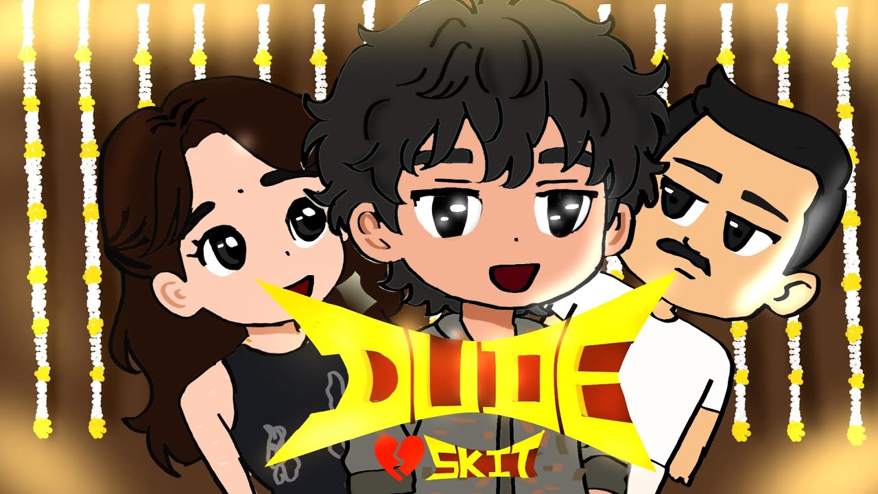 DUDE Movie Parody 🤣 | Tamil Funny Animation Skit | Cartoon Comedy | Dude movie Spoof | @Kaviyasart 