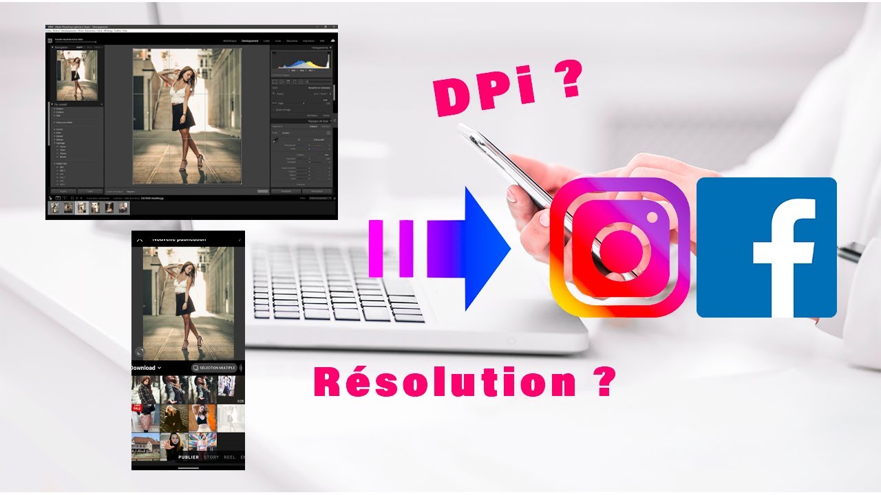 Mes paramètres d'exportation pour Instagram et FB | Comment conserver la meilleure qualité photo ?