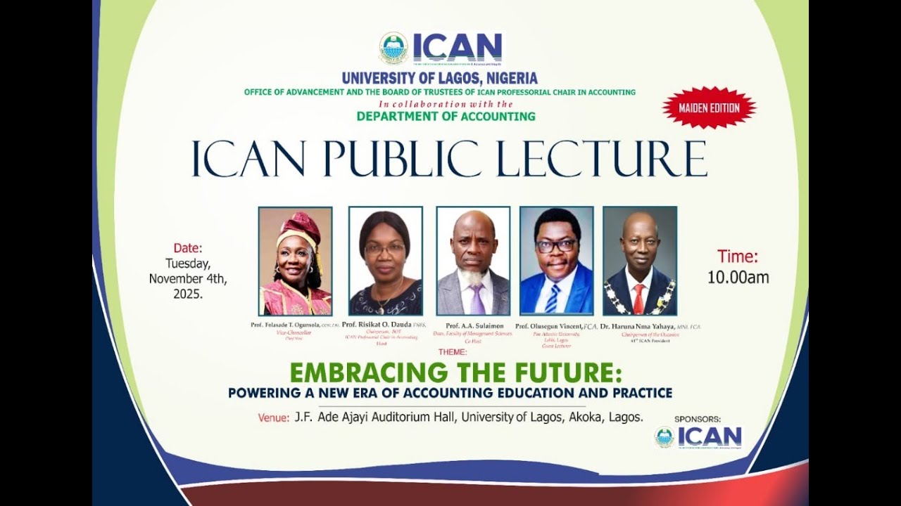 ICAN Public Lecture