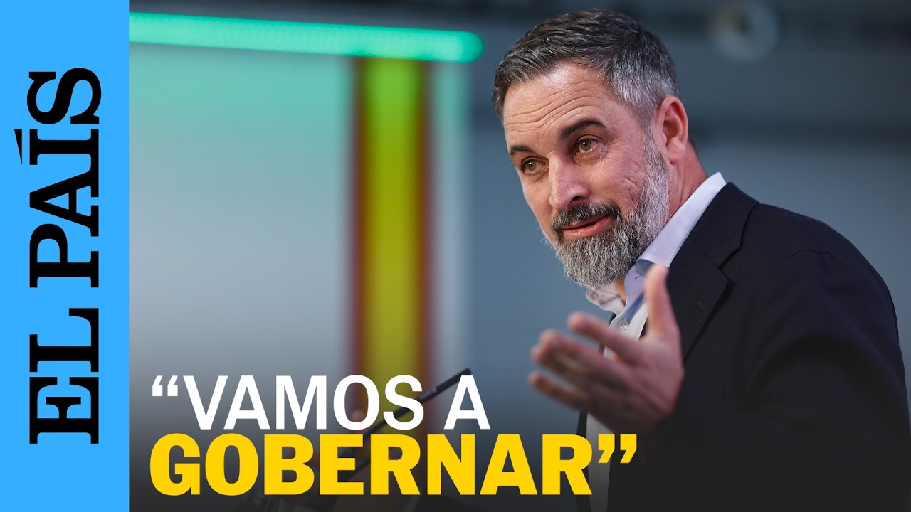 ABASCAL asegura que VOX va a gobernar en Castilla y León, Aragón y Extremadura  | EL PAÍS