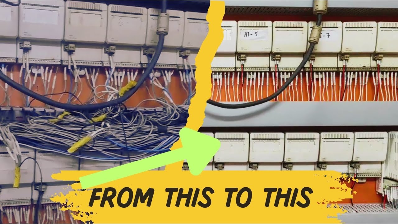 Industrial PLC Panel Wiring PLC in Hindi  | Wrong vs Correct Wiring with Ferrules & Proper Dressing