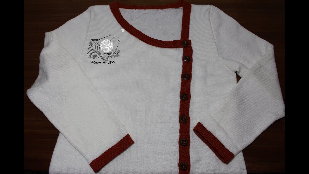 Como tejer  chompa con máquina talla L #chompa #tricot #maquinadetejer