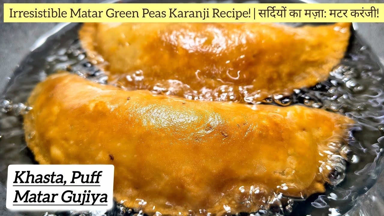 DAY 88- How To Make Matar Karanji 🫛| Winter Special Green Peas Karanji | Spicy Matar Karanji Recipe