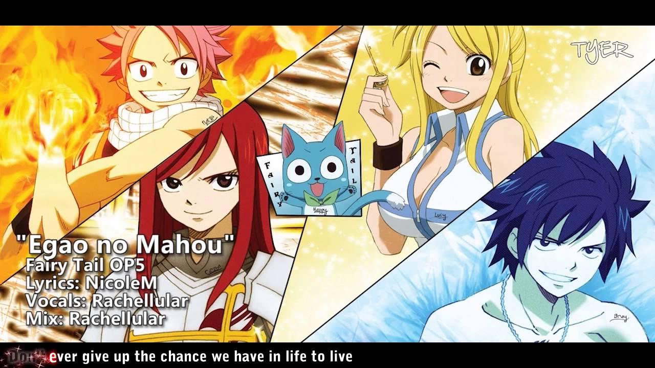 [TYER] Fairy Tail OP5 - Egao no Mahou (English Cover) (feat. Rachellular)