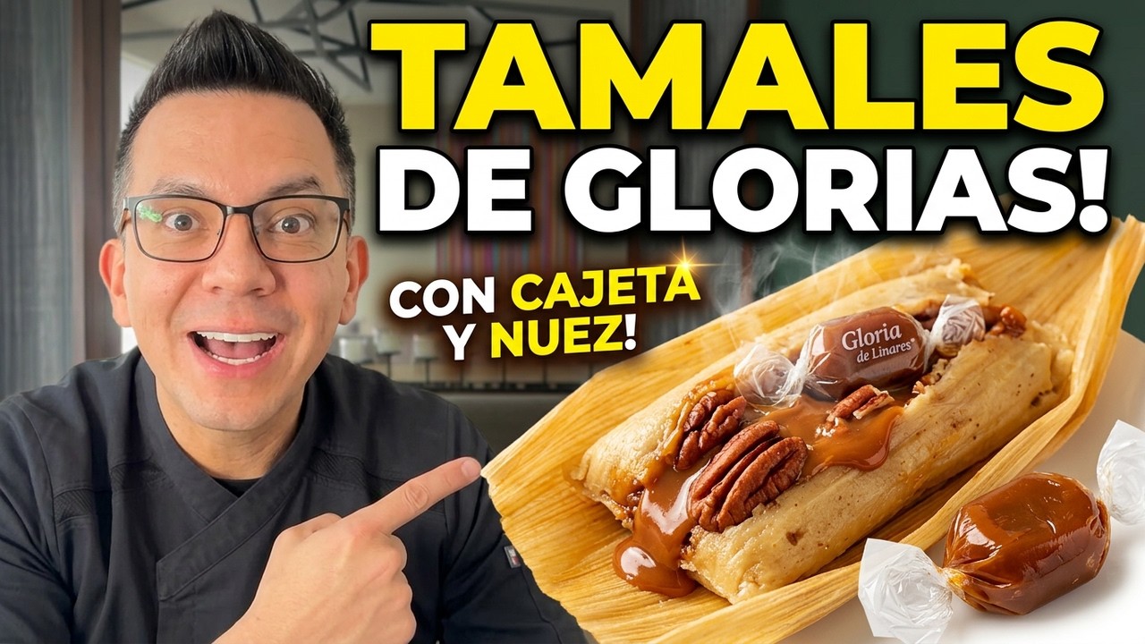 La GLORIA en un tamal! TAMALES DE GLORIA DE LINARES!