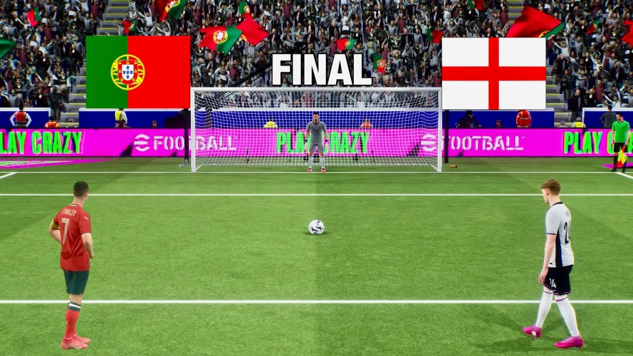 RONALDO VS PALMER | PORTUGAL VS ENGLAND PENALTY SHOOTOUT | HIGHLIGHTS