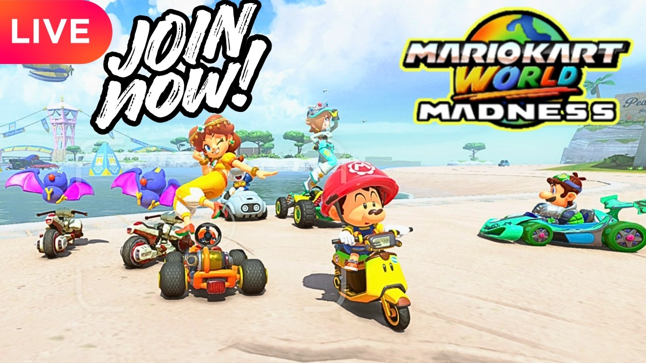 🔴 LIVE!!! MARIOKART WORLD ONLINE!!! Lets GO!!!