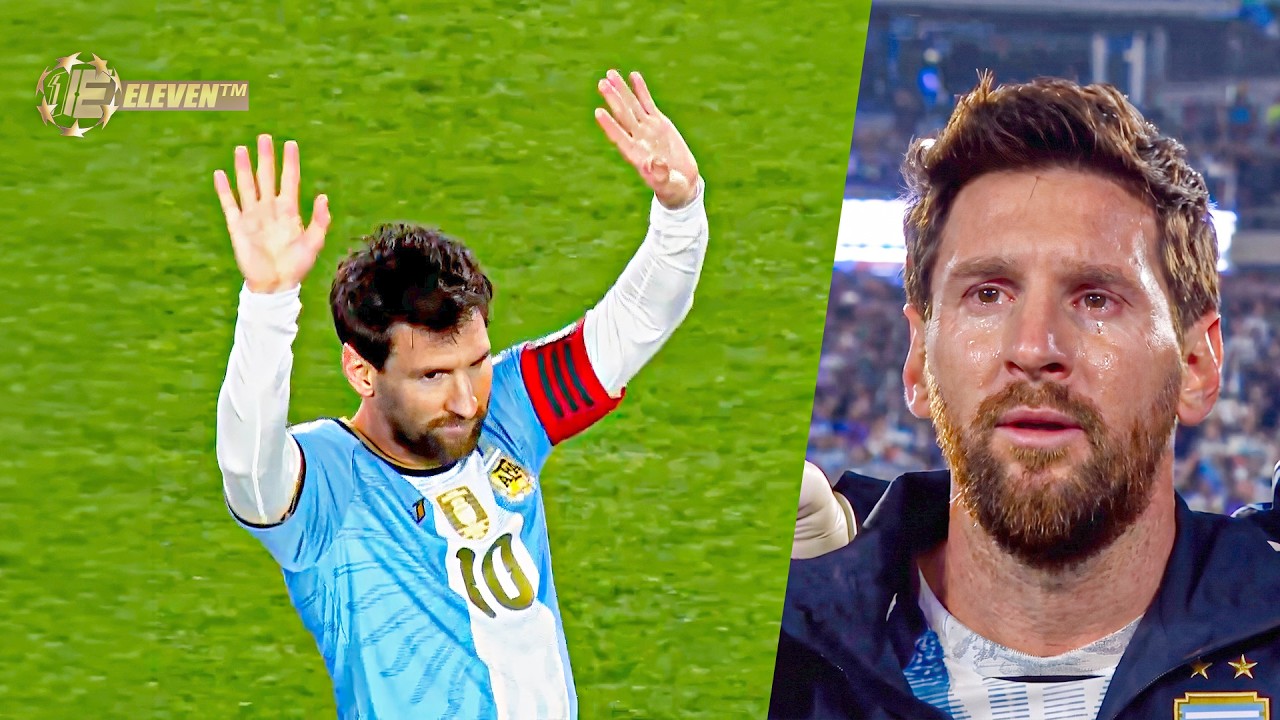 Lionel Messi Emotional Last Game For Argentina 💔 1 Goal & 2 Assists