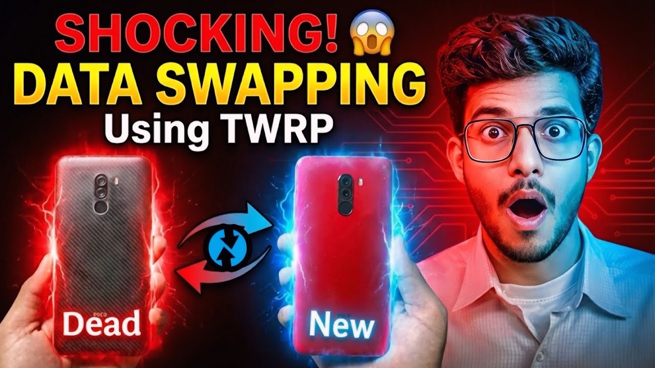 How To Clone Phone To Phone Using TWRP Experiment🤯🔥