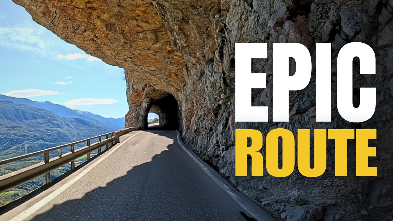 LA STRADA NELLA ROCCIA - Moto itinerario Italiano sulla Scenic Route del 1947
