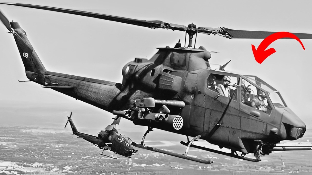Les HORREURS De L’Hélicoptère De Combat AH-1 Cobra Au Vietnam