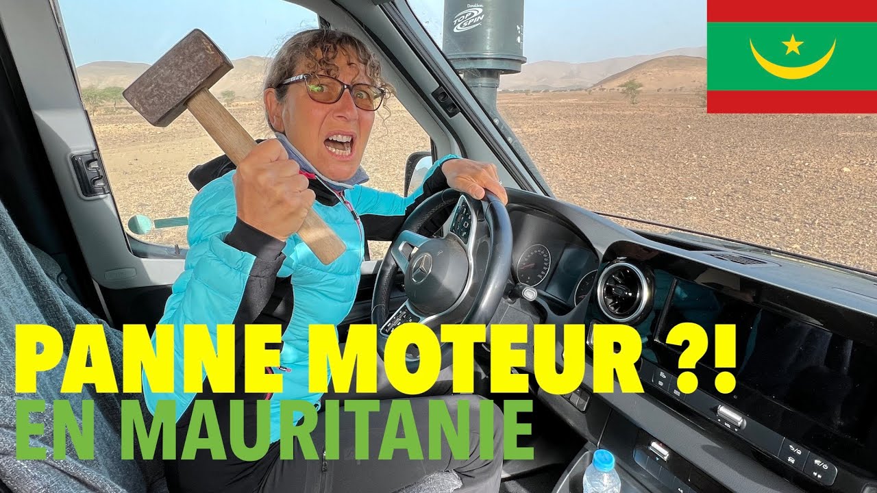 #33 - MAURITANIE - VOYANT PANNE MOTEUR. #4x4 #offroad #sprinter4x4